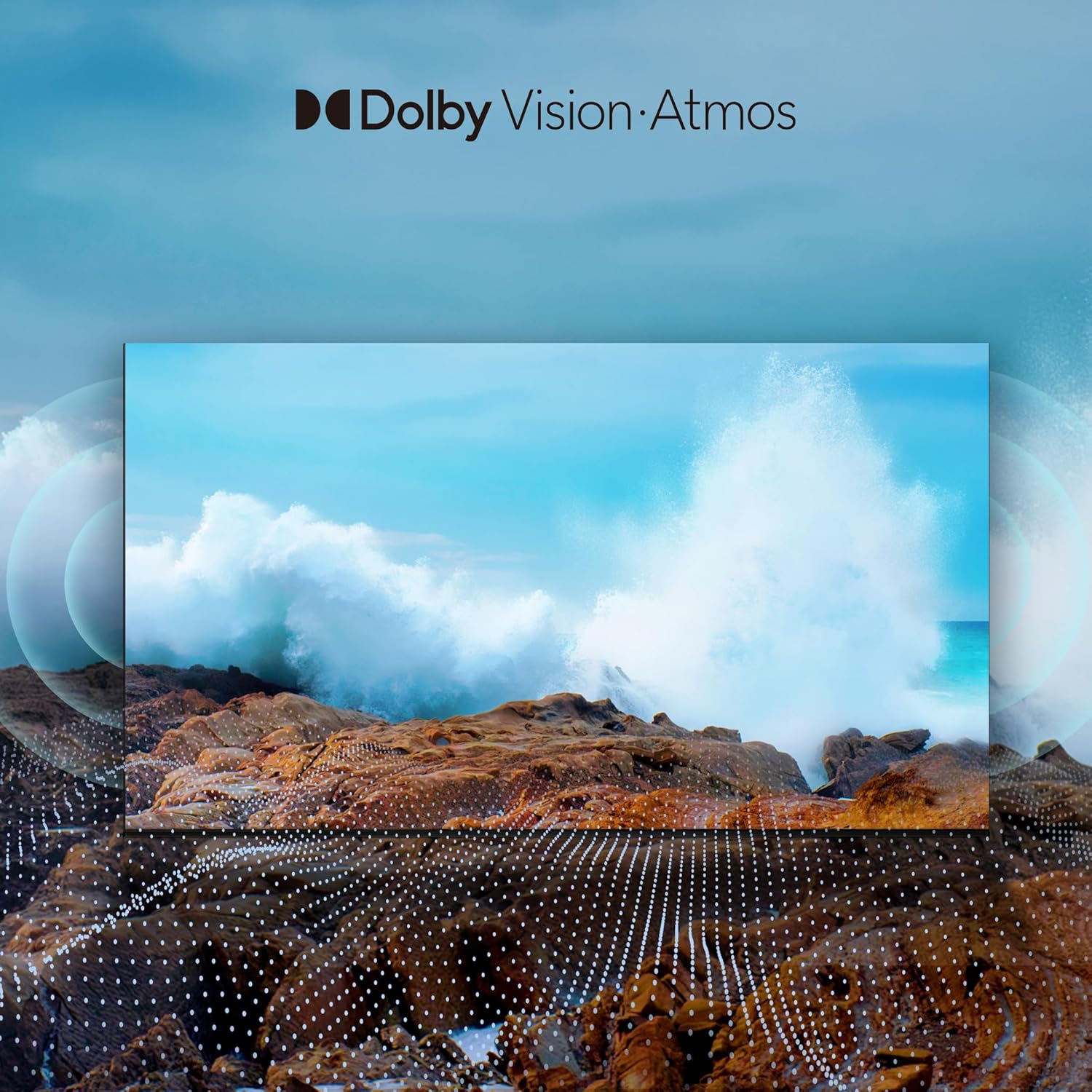 TCL 43‑Inch 4K QLED Smart Google TV with Dolby Atmos