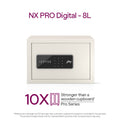 Godrej NX Pro Digital 8L Ivory - Door Open
