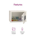 Godrej NX Pro Digital 8L Ivory - Bolts Detail