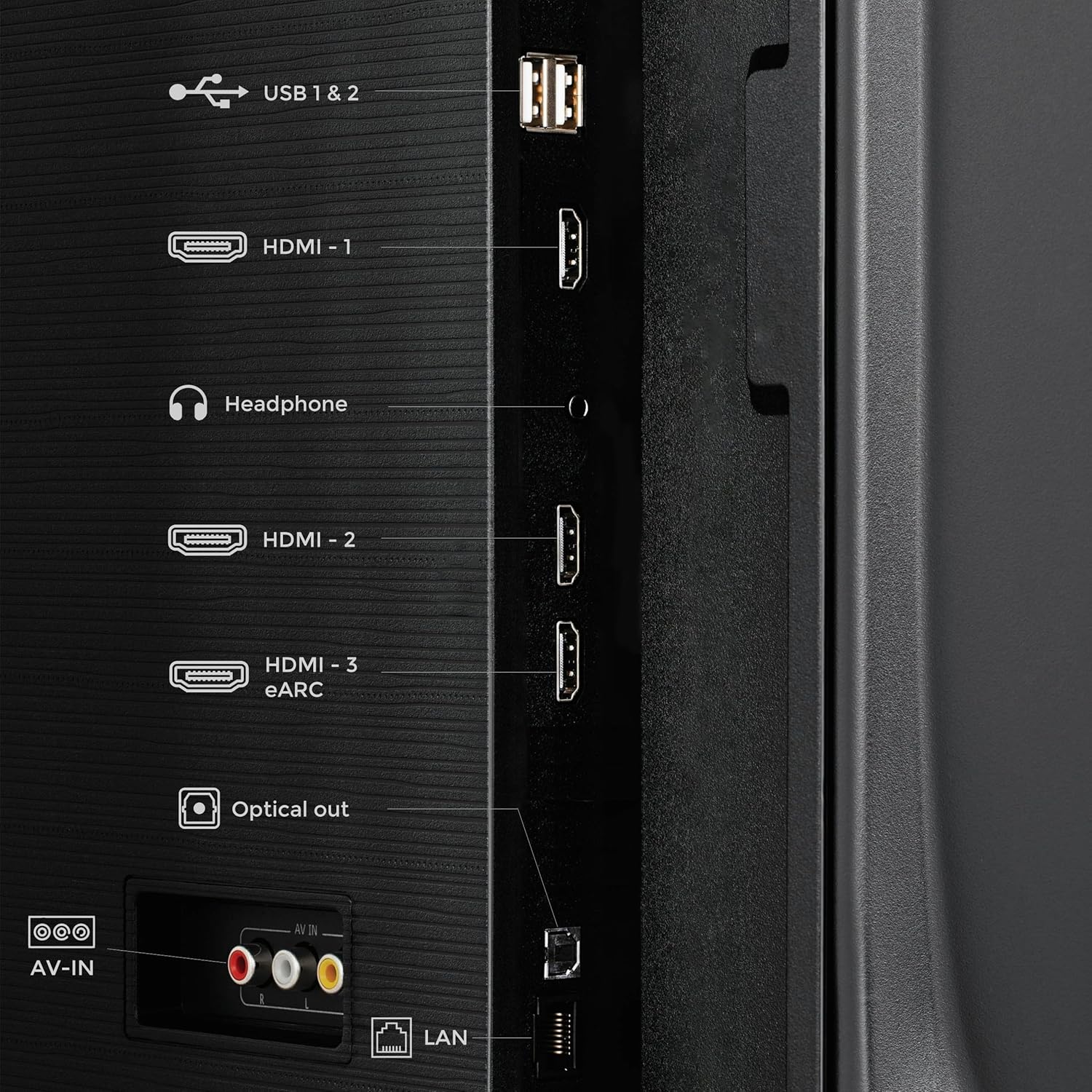 Vu 55‑inch GloQLED 4K Smart Google TV with Dolby Vision