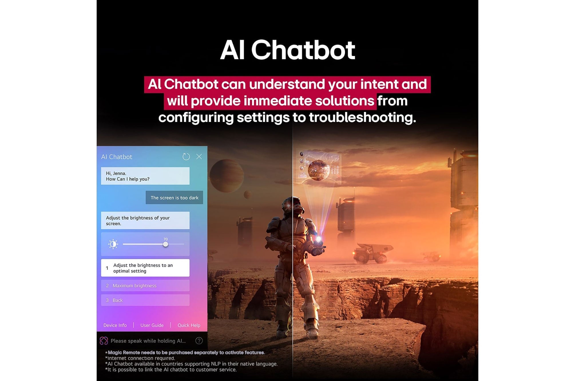 LG 43UA8200 4K UHD AI Smart TV with α7 Gen8 Processor, HDR10, Dolby Atmos