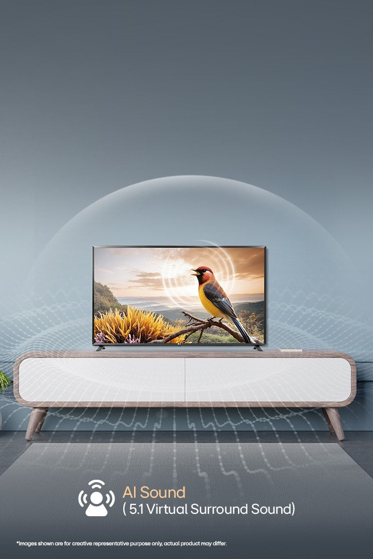 LG 80cm (32-inch) Smart HD TV with α5 AI Gen6 Processor, HDR10, Game Optimizer