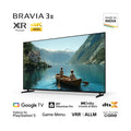 Sony K-100XR35M2 254 cm - Front View with Stand