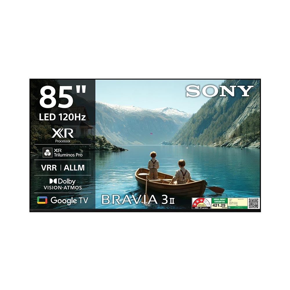 Sony K-85XR35M2 BRAVIA 3 II 85-inch LED TV - Front View