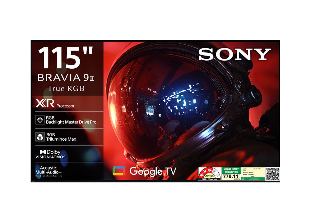 Sony 292 cm (115 inch) BRAVIA 9 II K-115XR90M2 - Front View