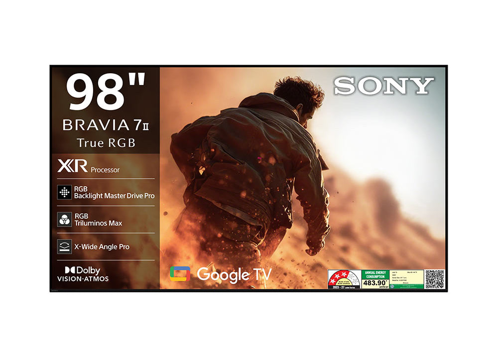 Sony 248 cm (98 inch) BRAVIA 7 II True RGB K-98XR70M2 - Front View