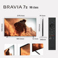 Sony K-98XR70M2 248 cm - Side View