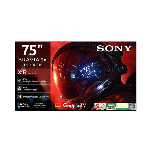 Sony 189 cm 189 cm (75 inch) BRAVIA 9 II 4K Ultra HD 120Hz True RGB… K-75XR90M2 - Front View
