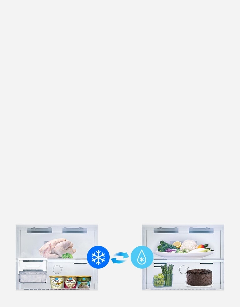 LG 343L Smart Inverter Double Door Refrigerator with Multi-Air Flow, Urban Steel