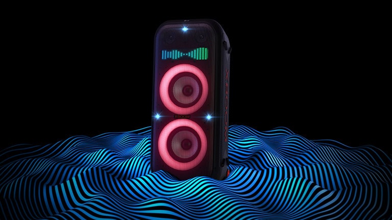 LG XBOOM XL9T: 1000W Bluetooth Party Speaker with Dual 8-inch Woofers