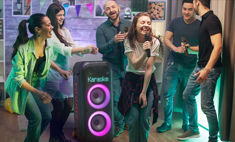 LG XBOOM XL9T: 1000W Bluetooth Party Speaker with Dual 8-inch Woofers
