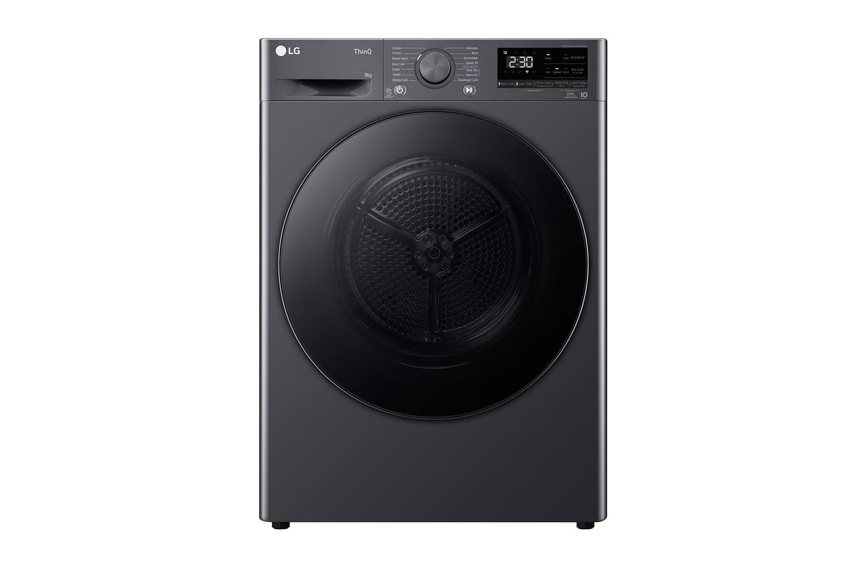 LG DHV09SAM 9 kg Heat Pump Dryer — Front View