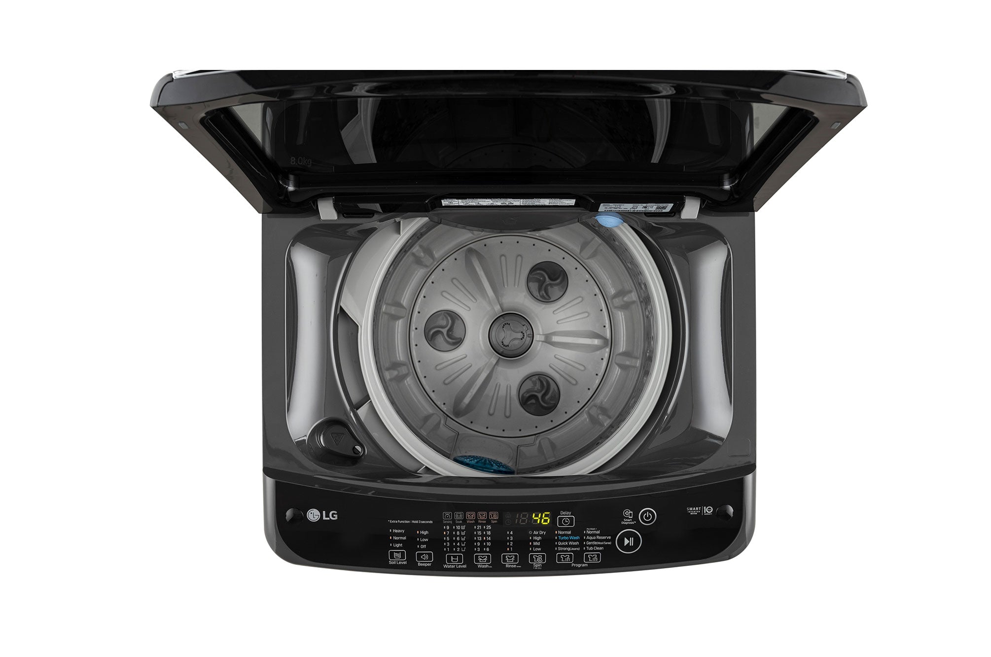 LG 9kg Smart Inverter Top Load Washing Machine with Auto Tub Clean