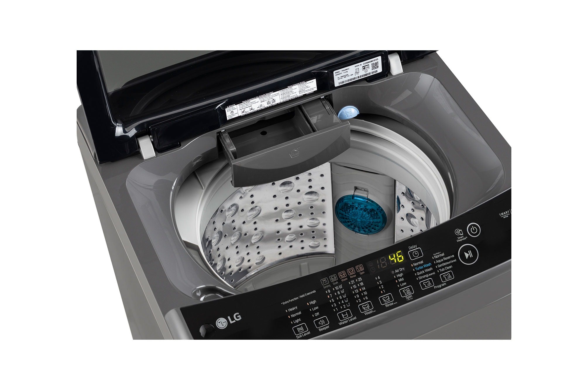 LG 9kg Smart Inverter Top Load Washing Machine with Auto Tub Clean