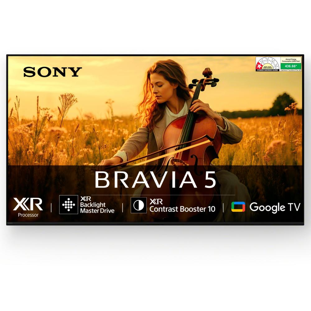 Sony BRAVIA 5 75-inch 4K Ultra HD AI Smart Mini LED Google TV