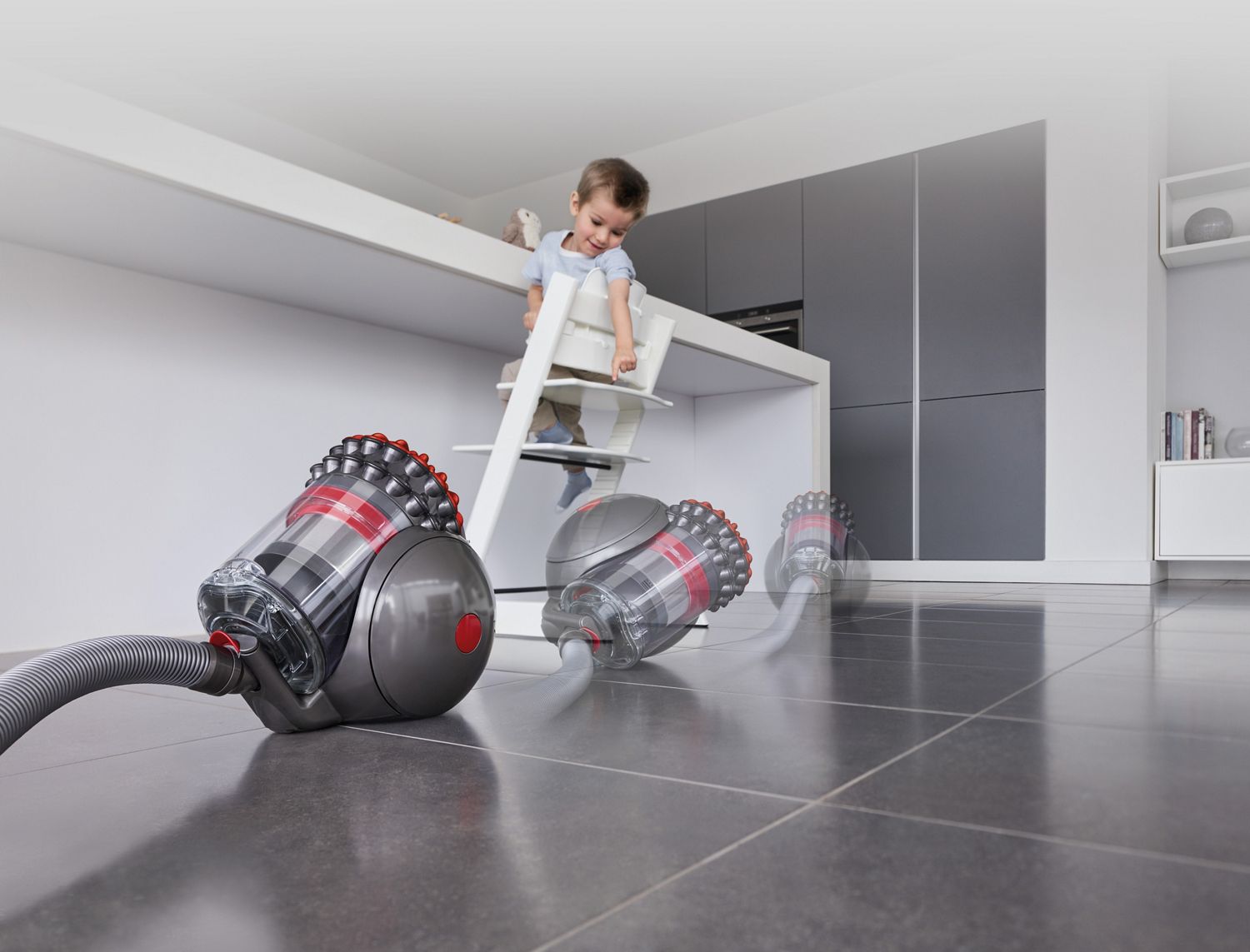 Dyson Big Ball Corded Vacuum: Powerful Suction, Self-Righting, All-Floor Deep Cleaning