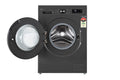 LG FHB1207Z4M 7Kg Front Load Washing Machine Middle Black - Door Open View