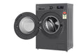 LG FHB1207Z4M 7Kg Front Load Washing Machine Middle Black - Perspective View