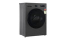 LG FHB1208Z4M 8Kg Fully Automatic Front Load Washing Machine Middle Black - Door Detail