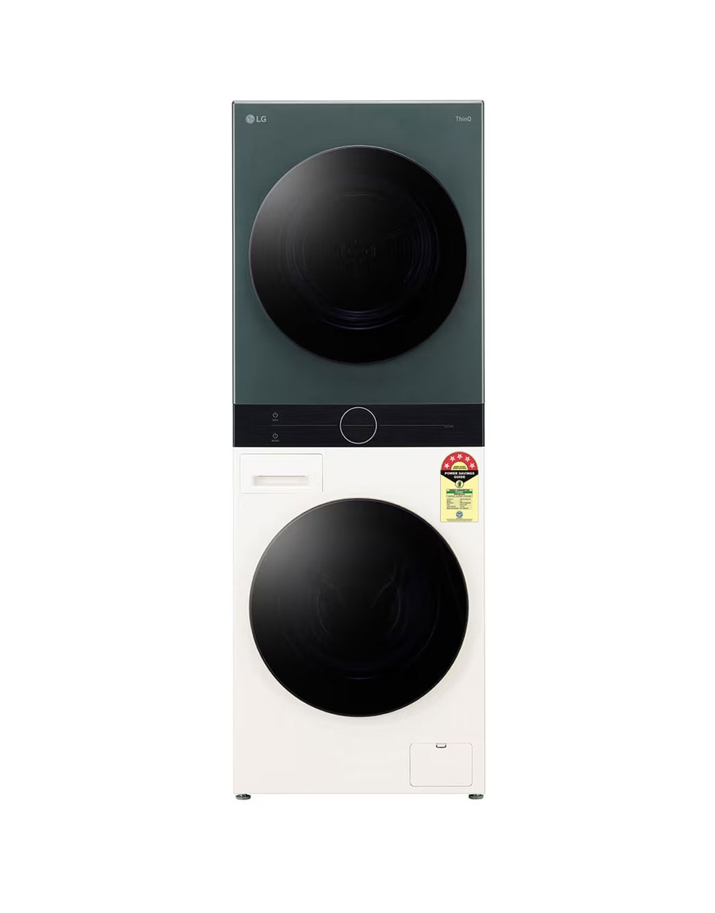 LG WashTower 13/10kg Smart AI Direct Drive Heat Pump Washer Dryer Combo