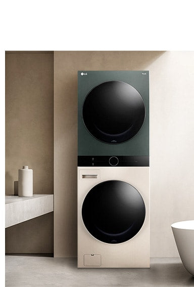 LG WashTower 13/10kg Smart AI Direct Drive Heat Pump Washer Dryer Combo