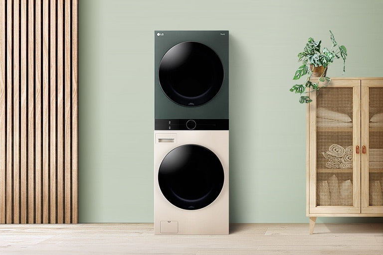 LG WashTower 13/10kg Smart AI Direct Drive Heat Pump Washer Dryer Combo