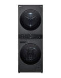 LG FWT1310PB WashTower 13kg Washer 10kg Dryer Platinum Black - Front View