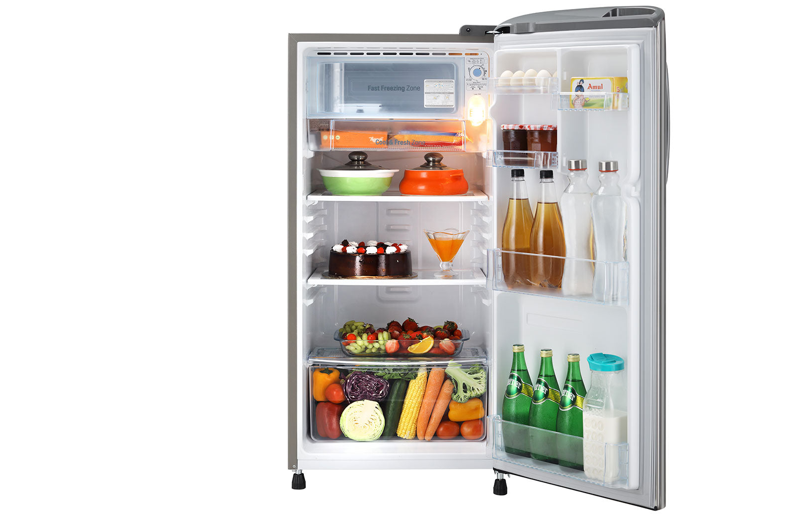 LG 185L 3 Star Direct Cool Single Door Refrigerator with Reciprocating Compressor