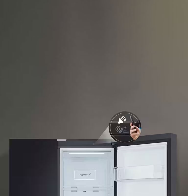 LG 650L Smart Side-by-Side Refrigerator with Wi-Fi, DoorCooling+, Linen Brown