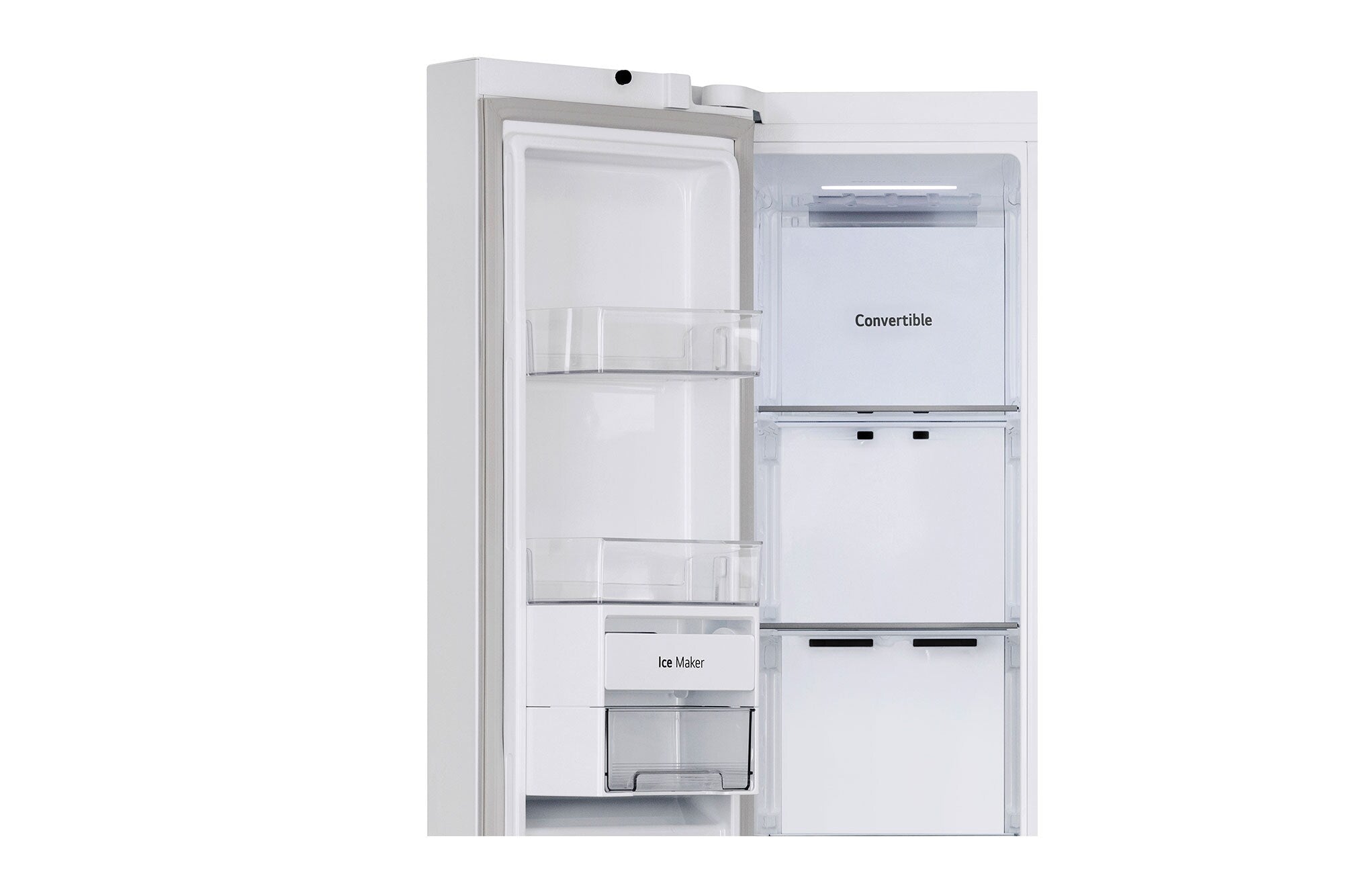 LG 650L Wi-Fi Convertible Side-by-Side Refrigerator with DoorCooling+™