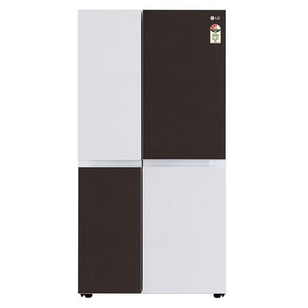 LG 650L Wi-Fi Convertible Side-by-Side Refrigerator with DoorCooling+™