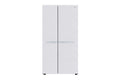 LG GL-B257DLW3 650L Side-by-Side Refrigerator — Front View