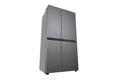LG GL-B257JDS3 650L Side-by-Side Refrigerator Dazzle Steel - Door Detail