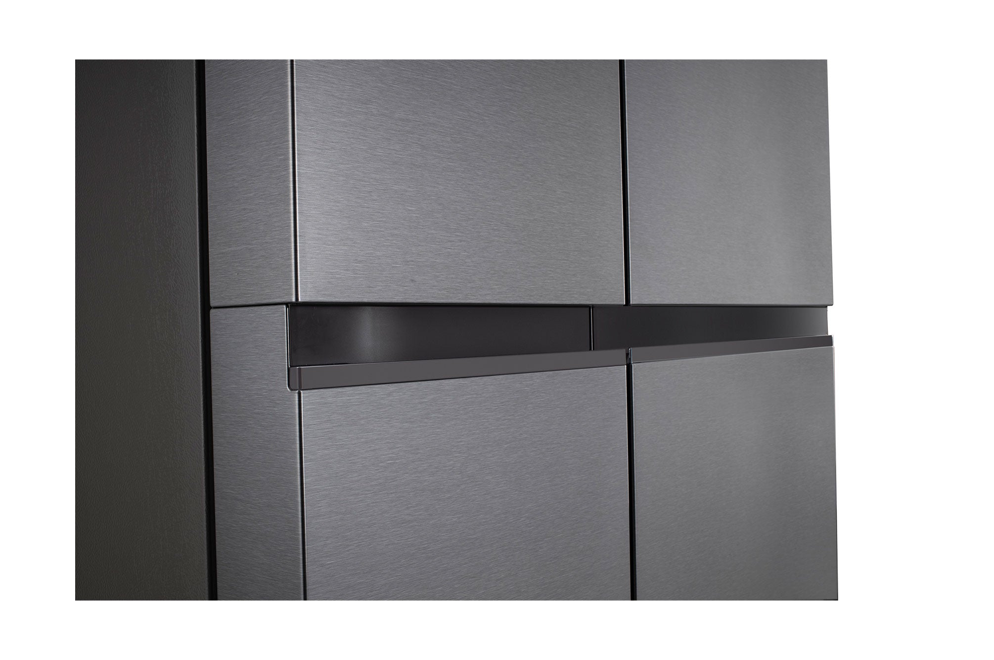 LG 650L Convertible Side-by-Side Refrigerator, Multi-Air Flow, Smart Diagnosis, Dazzle Steel