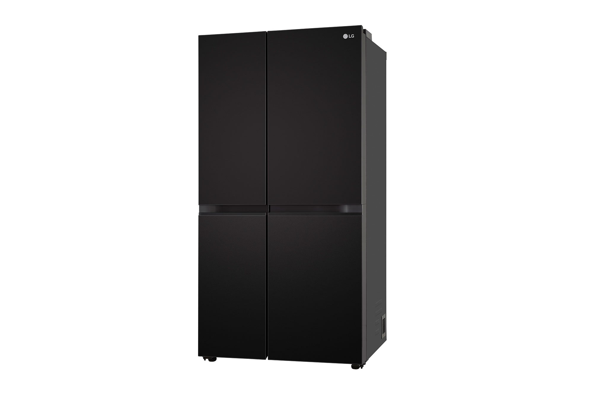 LG 650L Side-by-Side Convertible Refrigerator with Multi-Air Flow Western Black