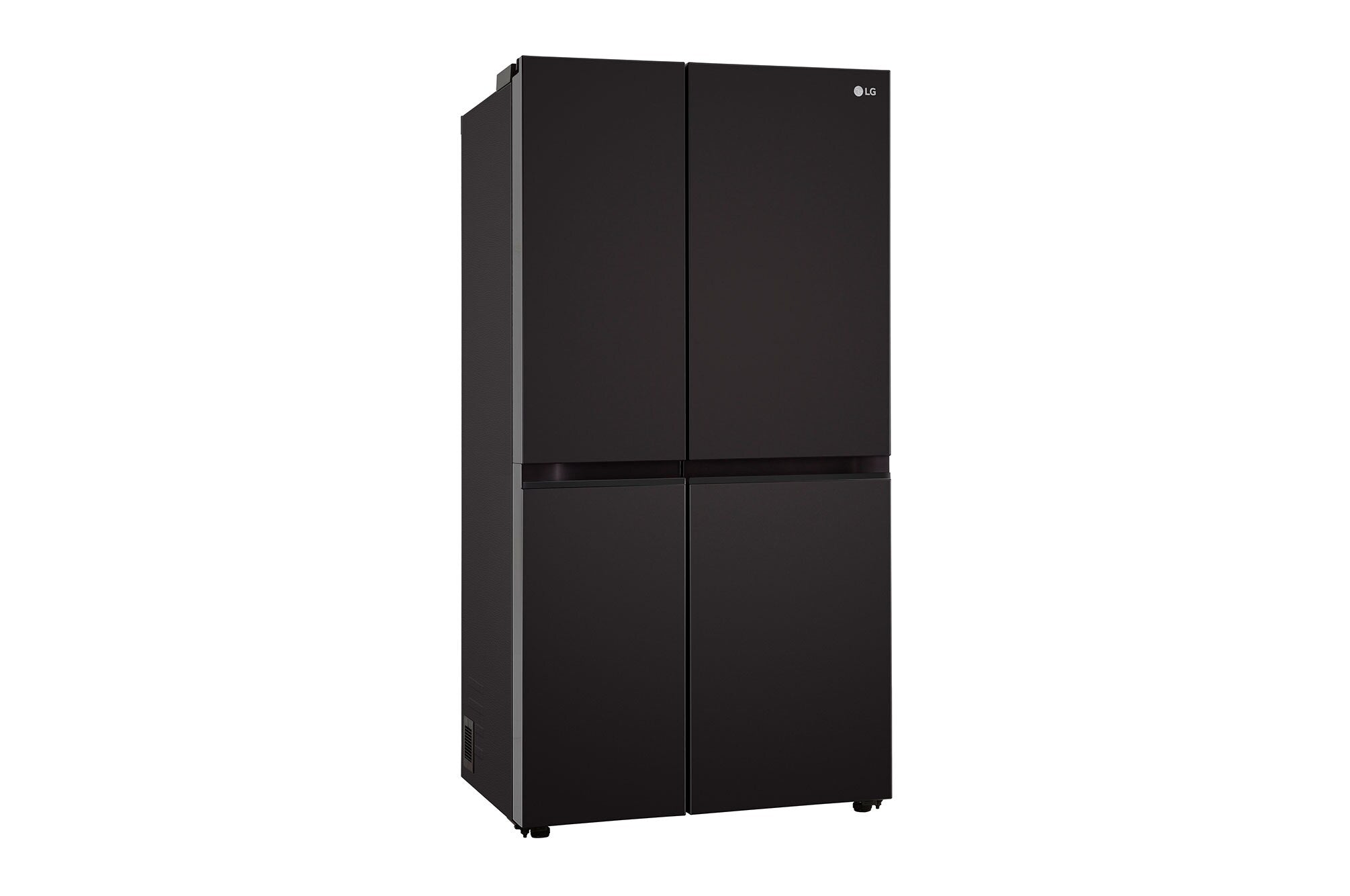 LG 650L Side-by-Side Convertible Refrigerator with Multi-Air Flow Western Black