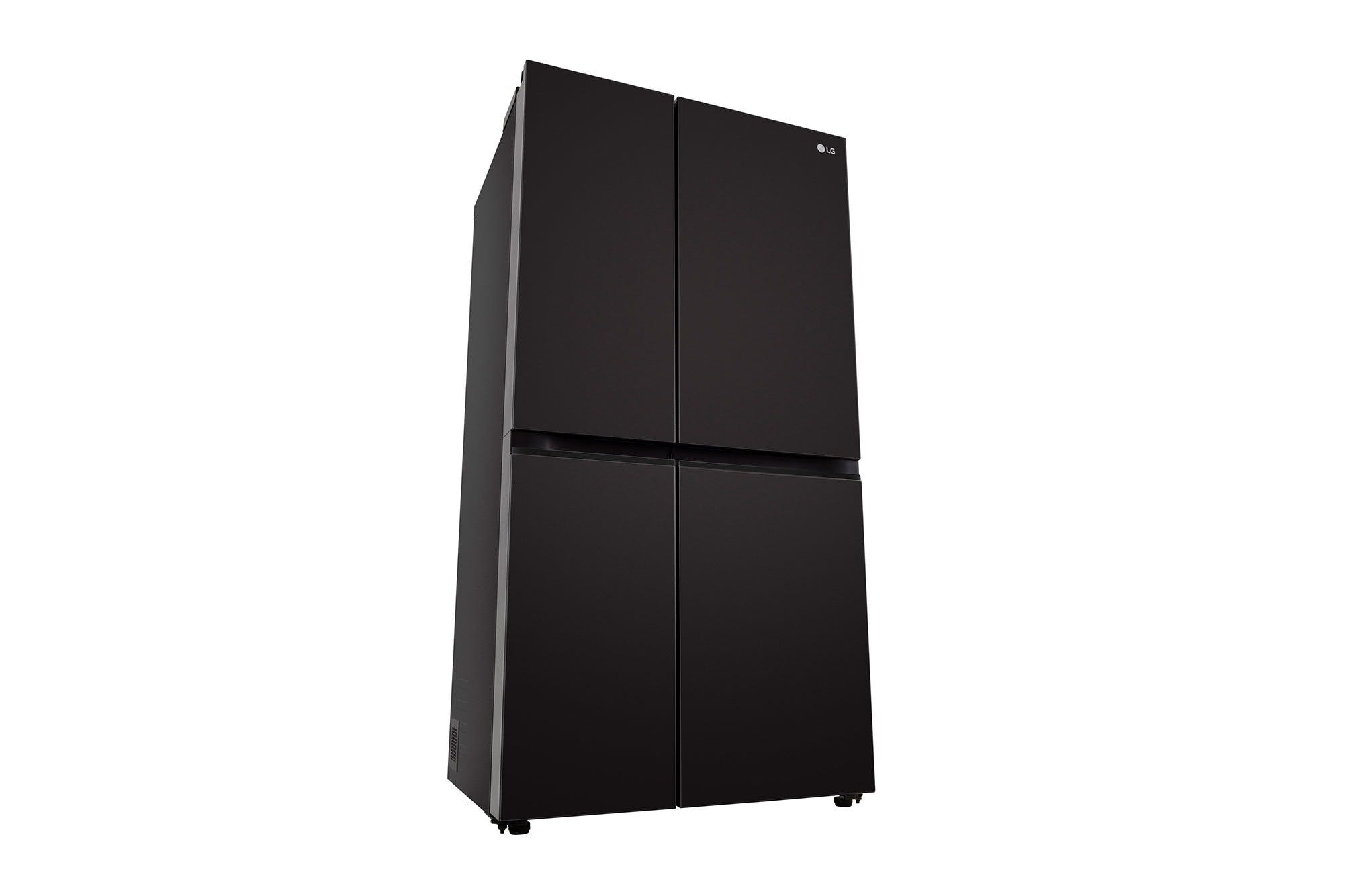 LG 650L Side-by-Side Convertible Refrigerator with Multi-Air Flow Western Black