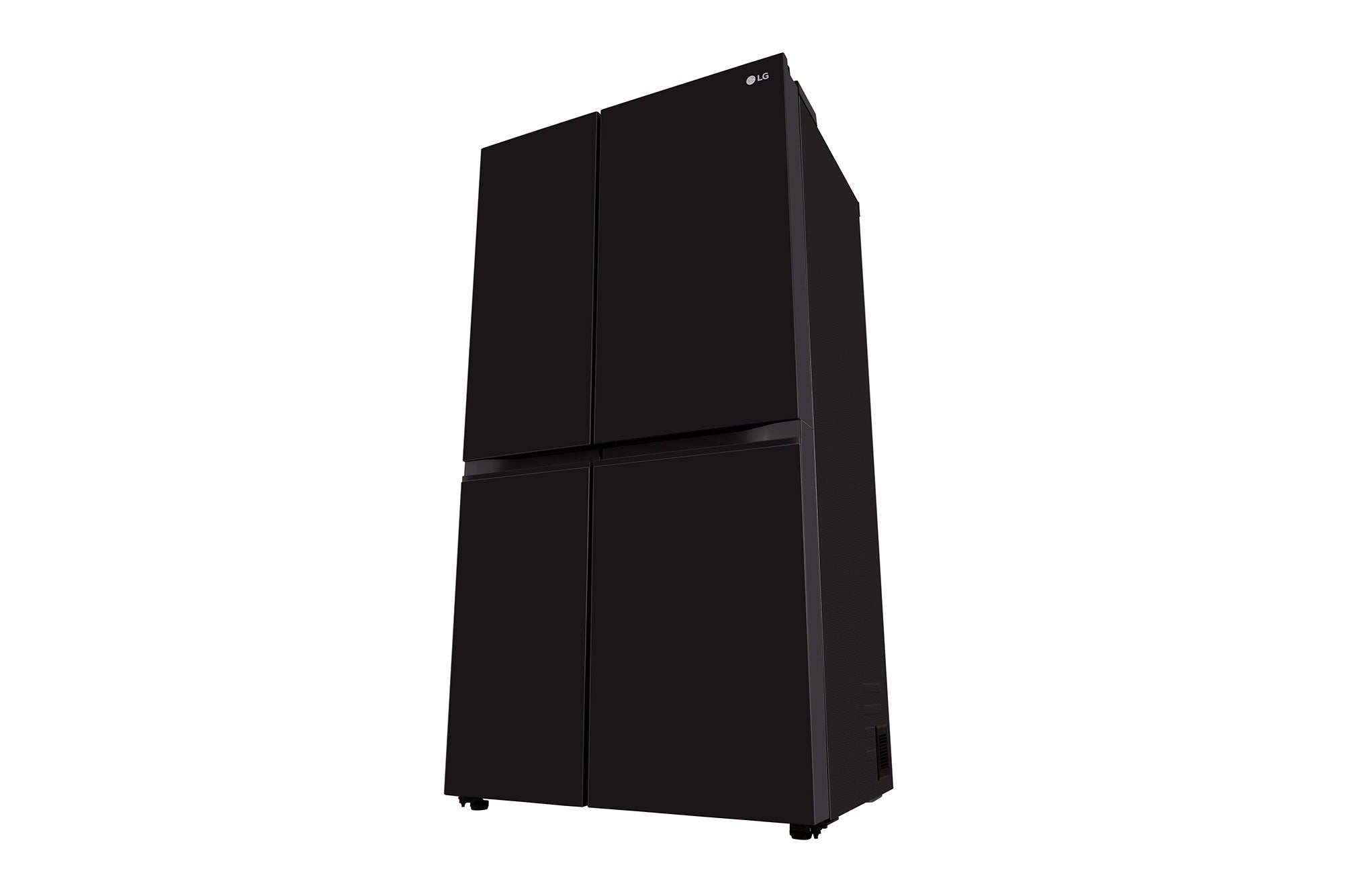 LG 650L Side-by-Side Convertible Refrigerator with Multi-Air Flow Western Black