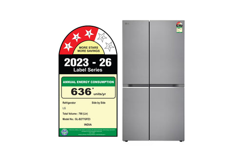 LG GL-B277GPZ3 - Front View with Energy Label