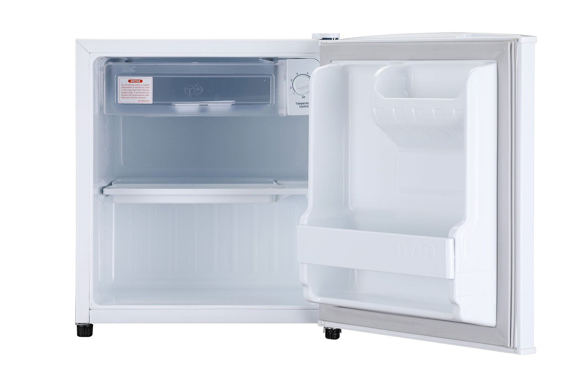 LG 43L Compact Single Door Mini Refrigerator, 1 Star, Super White Finish