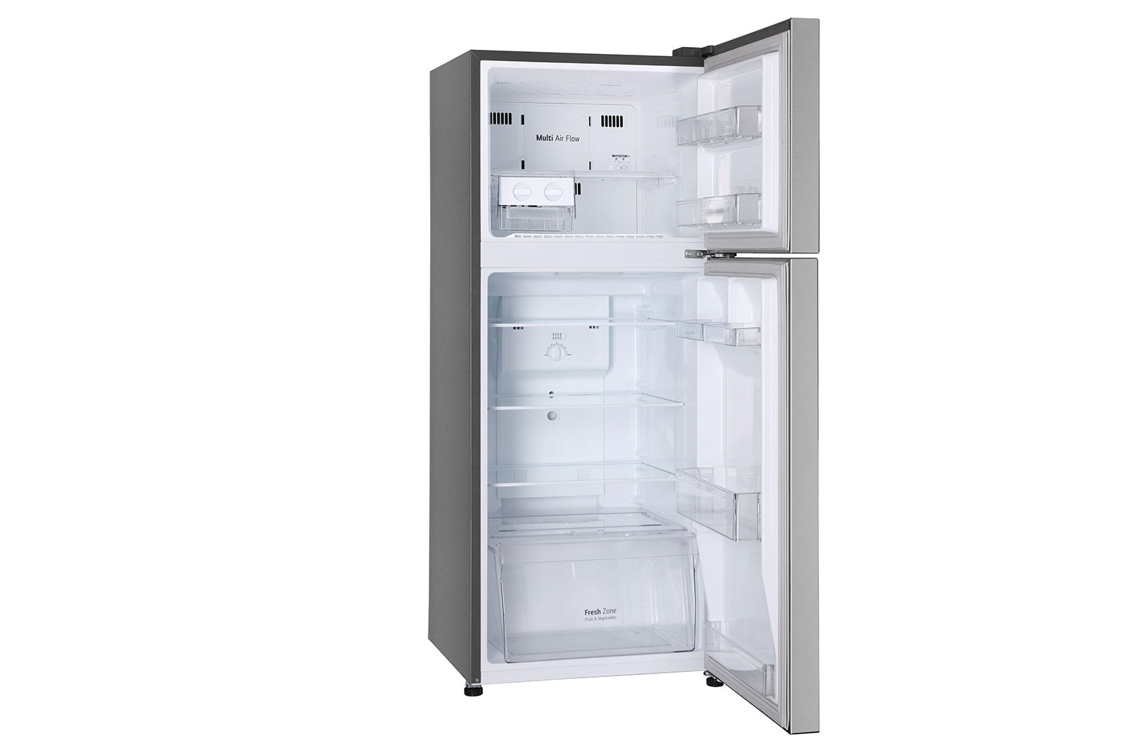 LG 242L Smart Inverter Frost Free Double Door Refrigerator, Multi Air Flow, Moist 'N' Fresh