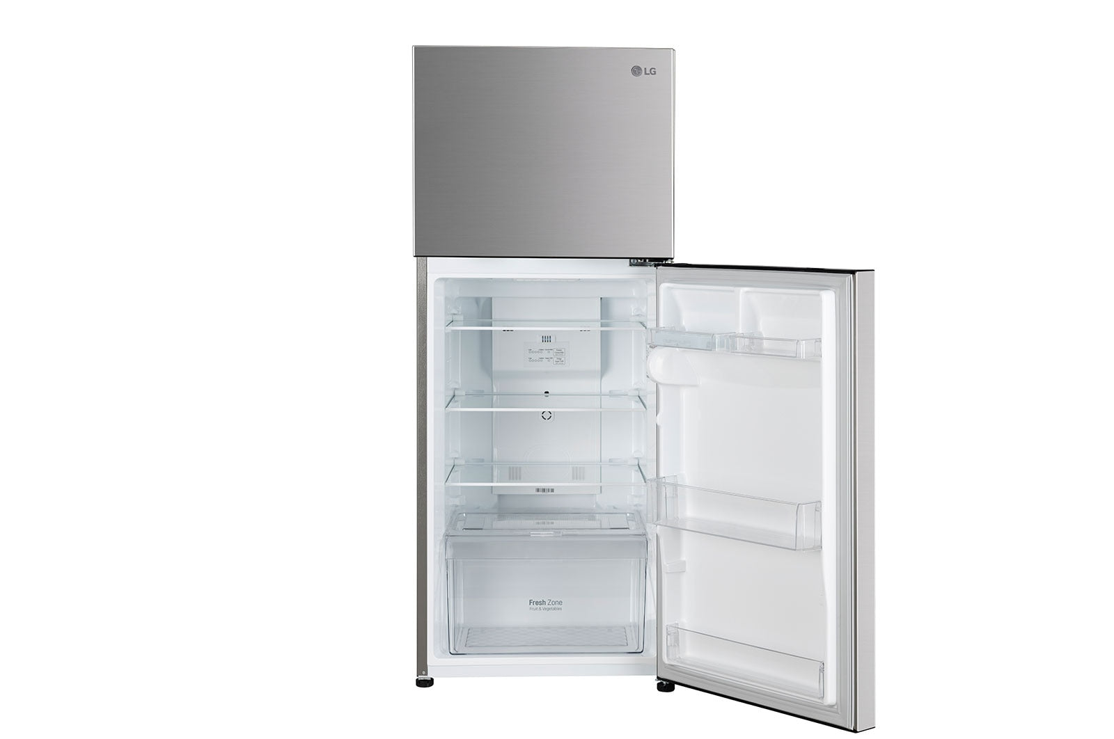 LG 240L Frost-Free Double Door Refrigerator with Smart Inverter, Shiny Steel