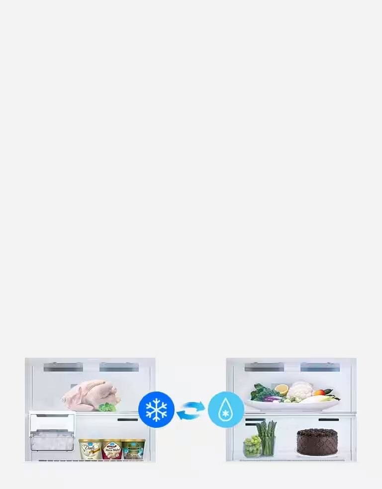 LG 272L Frost-Free Smart Inverter Double Door Refrigerator with Multi Air Flow