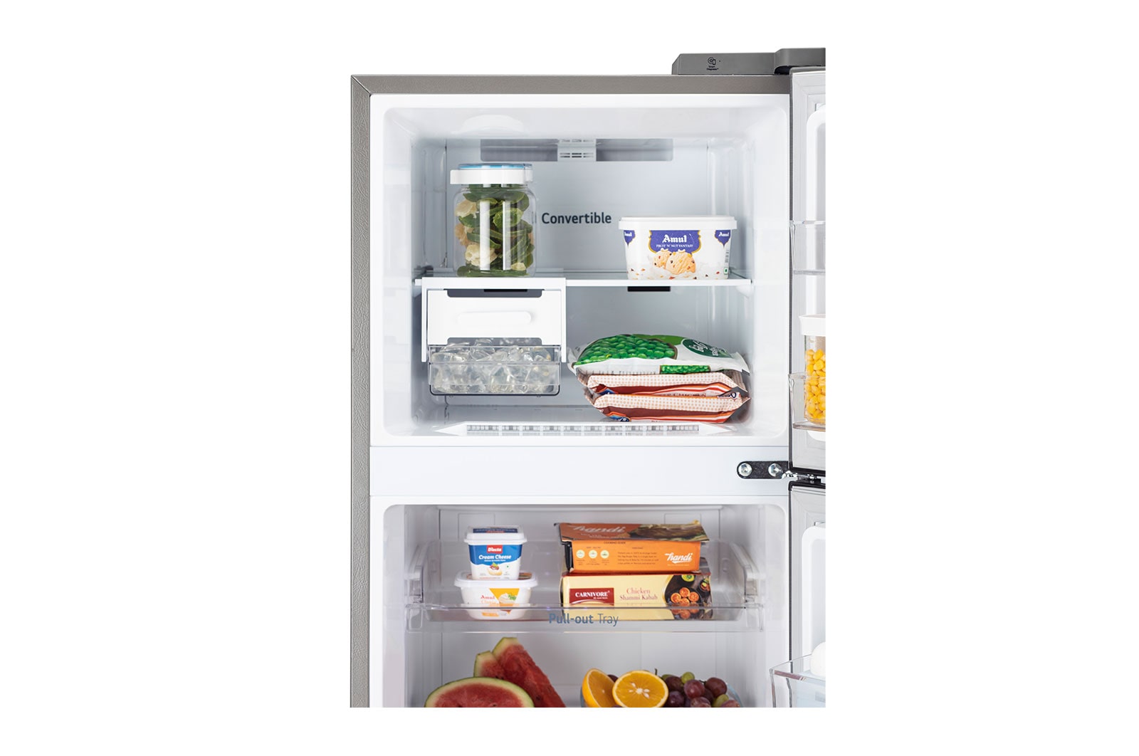 LG 272L Frost-Free Smart Inverter Double Door Refrigerator with Multi Air Flow