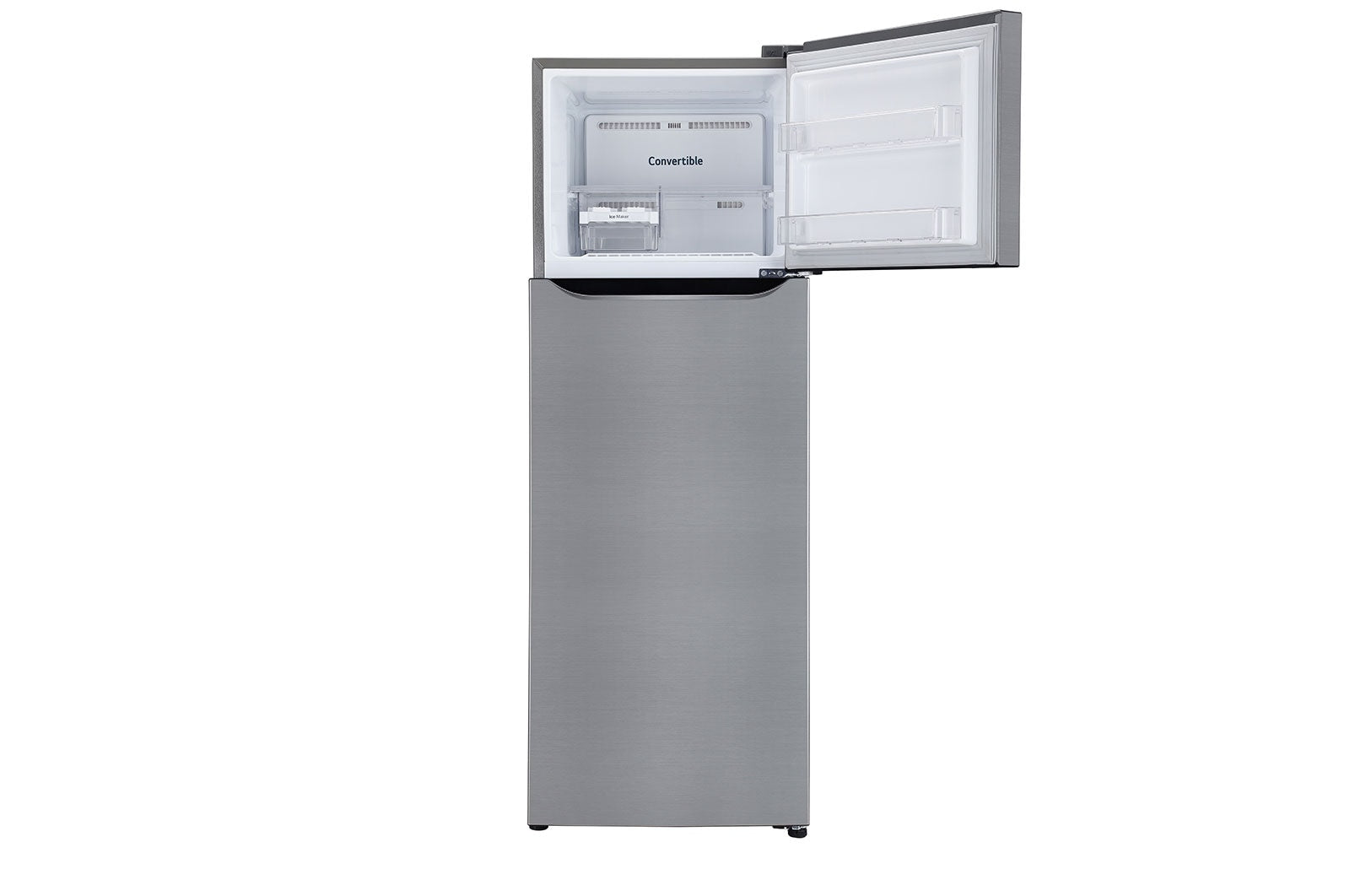 LG 288L Smart Inverter Convertible Double Door Refrigerator - Shiny Steel, 2 Star