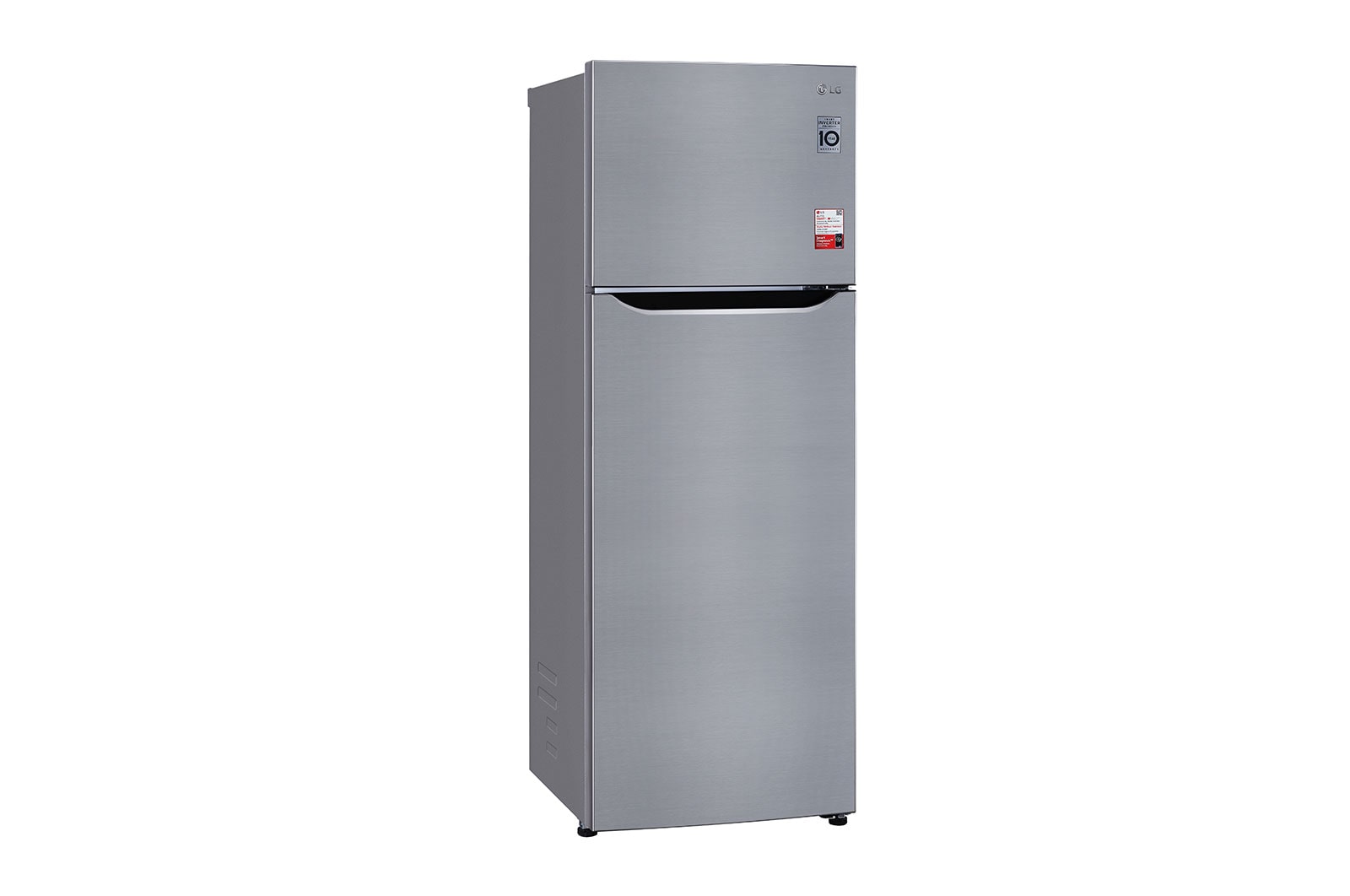 LG 288L Smart Inverter Convertible Double Door Refrigerator - Shiny Steel, 2 Star