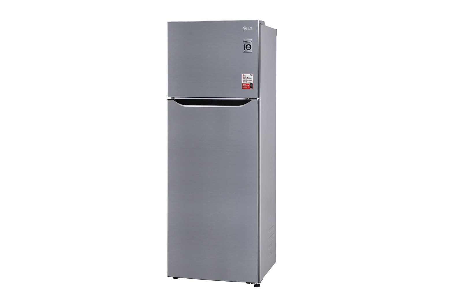 LG 288L Smart Inverter Convertible Double Door Refrigerator - Shiny Steel, 2 Star