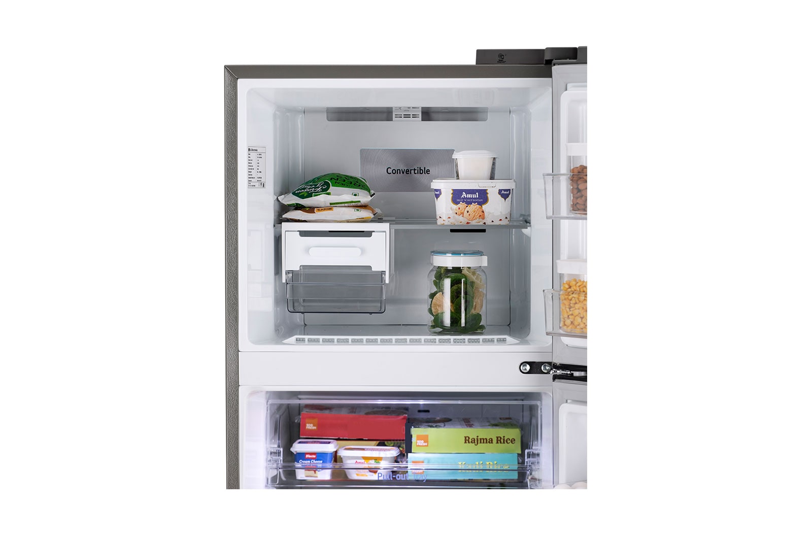 LG 343L Smart Inverter Frost-Free Double Door Refrigerator, Shiny Steel Finish