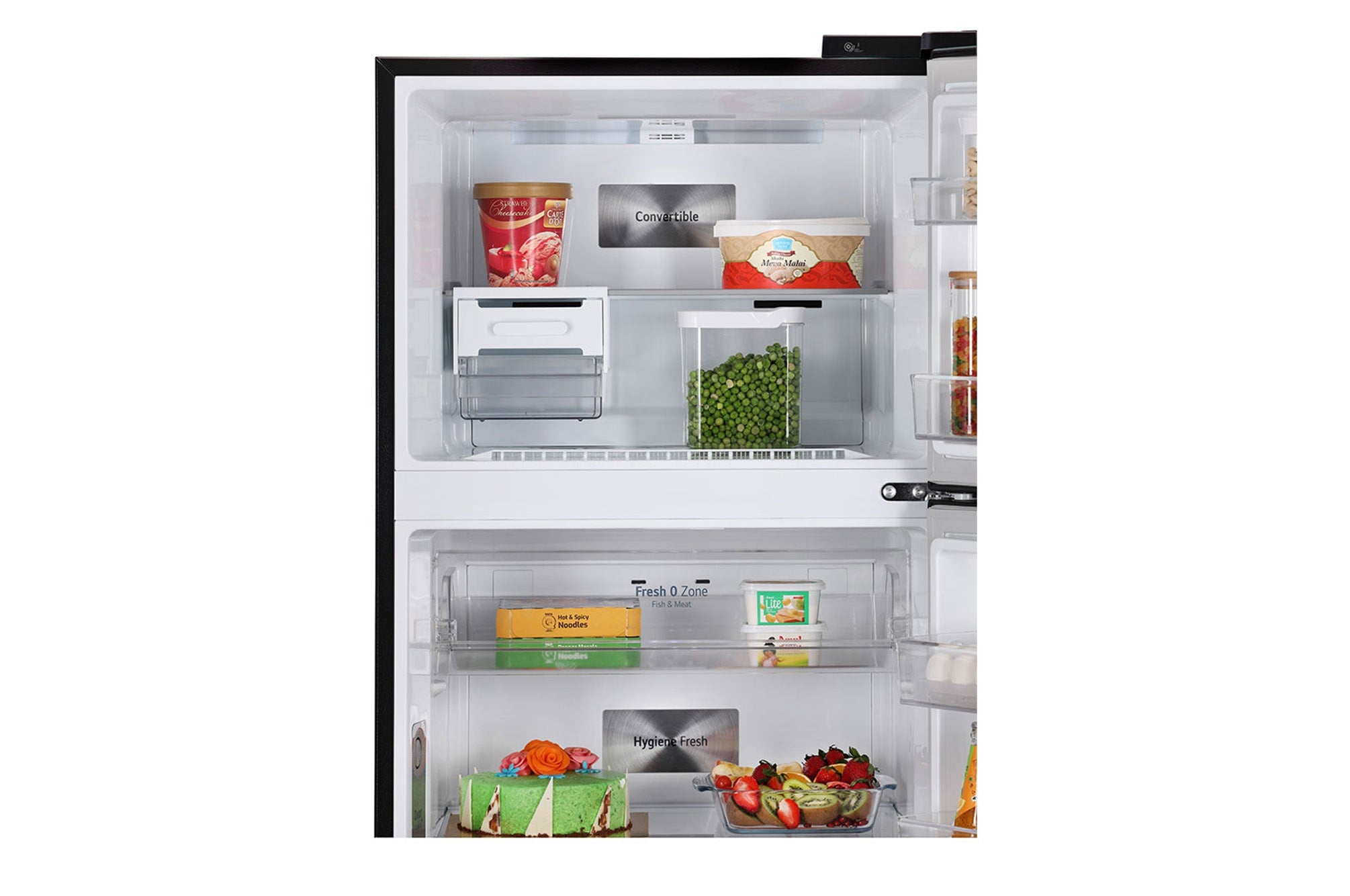 LG 466L Smart Inverter Double Door Refrigerator, Wi-Fi, Door Cooling, Ebony