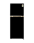 LG GLT2216WYOB 225L Double Door Refrigerator Onyx Black - Front View